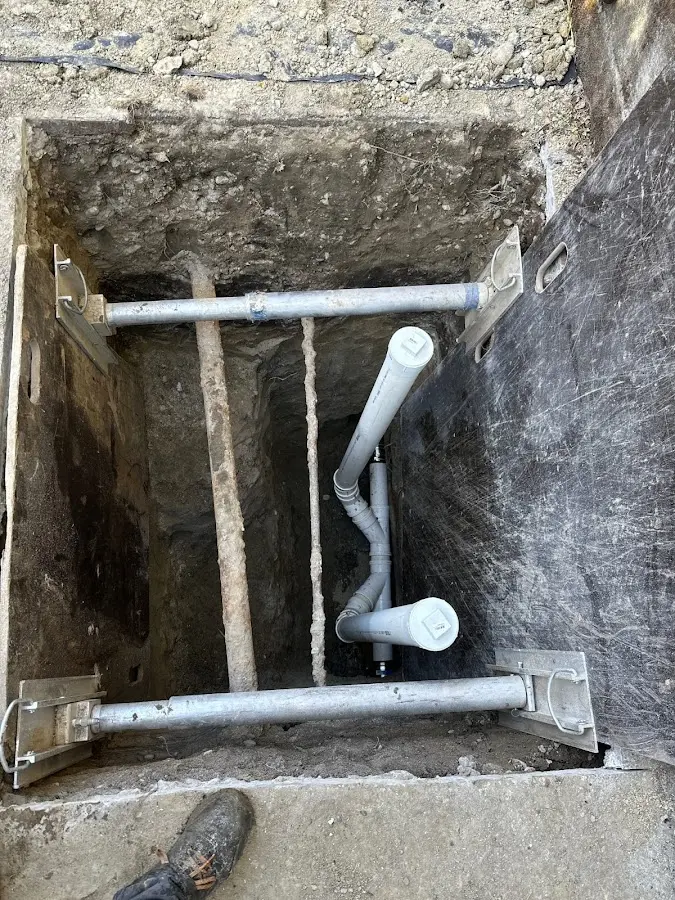Experienced plumber completing Drain Cleaning work in Anderson Creek